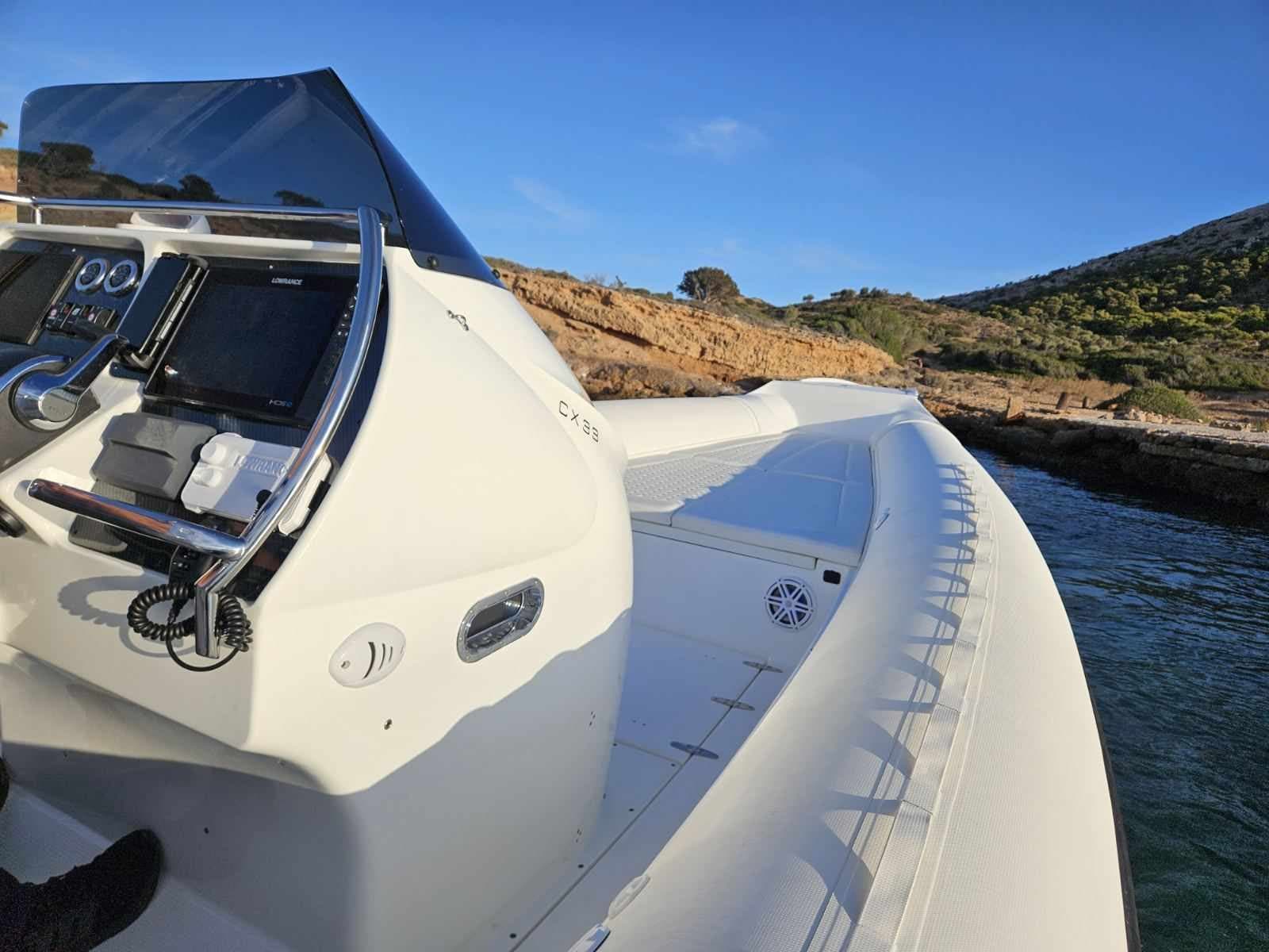Console met navigatie-elektronica